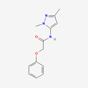 N-(1,3-dimethyl-1H-pyrazol-5-yl)-2-phenoxyacetamide
