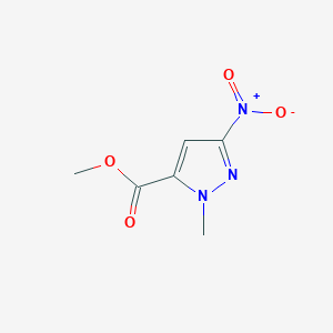methyl 1-methyl-3-nitro-1H-pyrazole-5-carboxylate