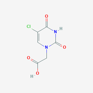 2-(5-Chloro-2,4-dioxopyrimidin-1-yl)acetic acid
