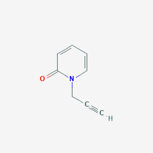 molecular formula C8H7NO B2576962 1-(prop-2-yn-1-yl)-1,2-dihydropyridin-2-one CAS No. 36281-70-6