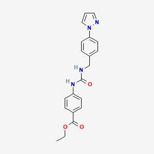 molecular formula C20H20N4O3 B2576984 Z433927330 