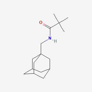N-(1-adamantylmethyl)-2,2-dimethylpropanamide
