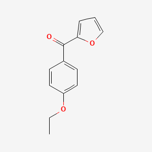 molecular formula C13H12O3 B2577083 (4-Ethoxyphenyl)(2-furyl)methanone CAS No. 21493-98-1