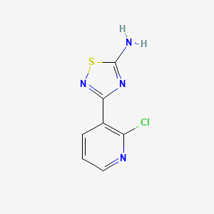 3-(2-Chloropyridin-3-yl)-1,2,4-thiadiazol-5-amine