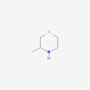 molecular formula C5H11NS B2577406 3-Methylthiomorpholine CAS No. 76176-82-4
