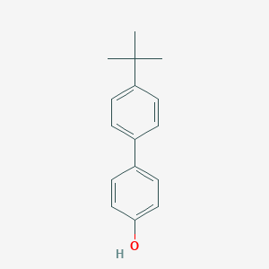 molecular formula C16H18O B025776 [1,1'-Biphenyl]-4-ol, 4'-(1,1-dimethylethyl)- CAS No. 19812-92-1