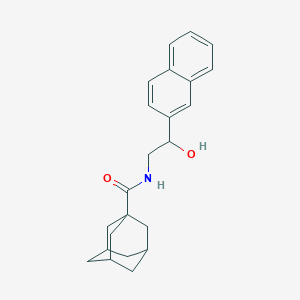 N-[2-hydroxy-2-(2-naphthyl)ethyl]-1-adamantanecarboxamide