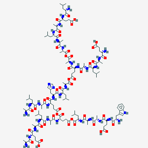 molecular formula C136H215N33O45 B025779 GALA CAS No. 107658-43-5