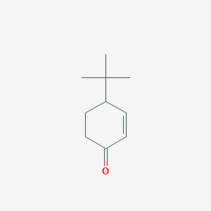 molecular formula C10H16O B2578183 4-Tert-butylcyclohex-2-en-1-one CAS No. 937-07-5