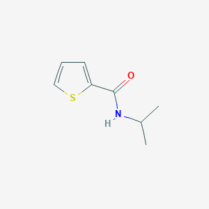 molecular formula C8H11NOS B2578240 N-(propan-2-yl)thiophene-2-carboxamide CAS No. 260449-44-3
