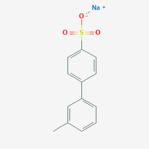 molecular formula C13H11NaO3S B2578563 Sodium 3'-methyl-[1,1'-biphenyl]-4-sulfonate CAS No. 1182284-44-1