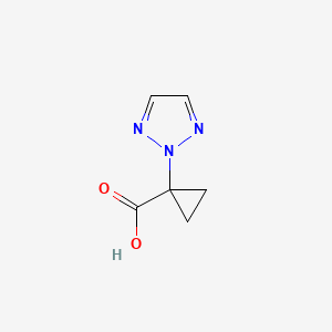 1-(Triazol-2-yl)cyclopropane-1-carboxylic acid