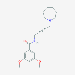 N-(4-(azepan-1-yl)but-2-yn-1-yl)-3,5-dimethoxybenzamide