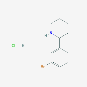 2-(3-Bromophenyl)piperidine HCl