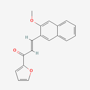 (E)-1-(furan-2-yl)-3-(3-methoxynaphthalen-2-yl)prop-2-en-1-one