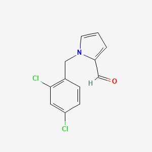 molecular formula C12H9Cl2NO B2579077 1-(2,4-dichlorobenzyl)-1H-pyrrole-2-carbaldehyde CAS No. 669737-86-4