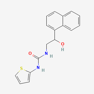 1-(2-Hydroxy-2-(naphthalen-1-yl)ethyl)-3-(thiophen-2-yl)urea