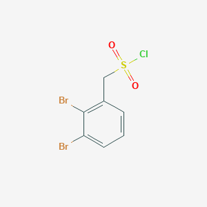 (2,3-Dibromophenyl)methanesulfonyl chloride