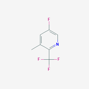 Pyridine, 5-fluoro-3-methyl-2-(trifluoromethyl)-
