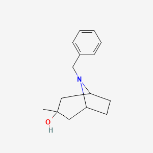 8-Benzyl-3-methyl-8-azabicyclo[3.2.1]octan-3-ol
