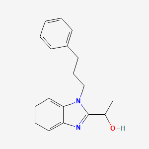 1-(1-(3-phenylpropyl)-1H-benzo[d]imidazol-2-yl)ethanol