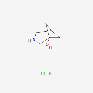 3-Azabicyclo[3.1.1]heptan-1-ol hydrochloride