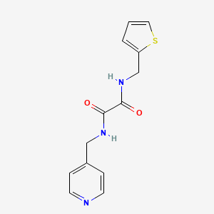 N1-(pyridin-4-ylmethyl)-N2-(thiophen-2-ylmethyl)oxalamide
