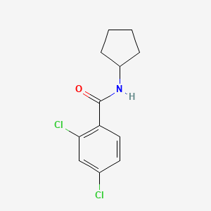2,4-dichloro-N-cyclopentylbenzamide