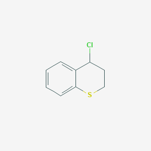 molecular formula C9H9ClS B2579569 4-chloro-3,4-dihydro-2H-1-benzothiopyran CAS No. 51926-00-2