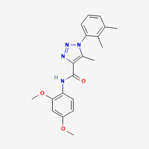 N-(2,4-dimethoxyphenyl)-1-(2,3-dimethylphenyl)-5-methyl-1H-1,2,3-triazole-4-carboxamide