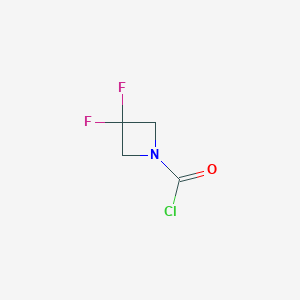 3,3-Difluoroazetidine-1-carbonyl chloride