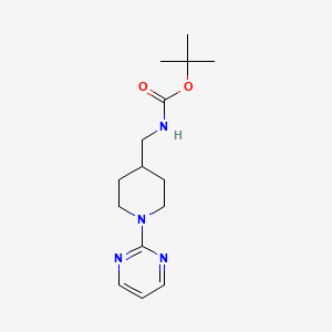 B2579959 tert-Butyl N-[1-(pyrimidin-2-yl)piperidin-4-yl]methylcarbamate CAS No. 1365988-45-9