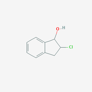 molecular formula C9H9ClO B025800 2-Chloro-2,3-dihydro-1h-inden-1-ol CAS No. 19598-01-7