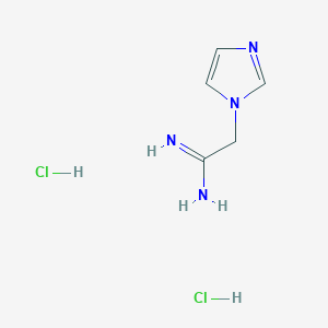 2-(1H-Imidazol-1-yl)acetimidamide dihydrochloride