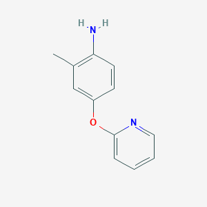 2-Methyl-4-(pyridin-2-yloxy)aniline