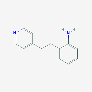 molecular formula C13H14N2 B025805 4-(2-Aminophenethyl)pyridine CAS No. 105972-24-5