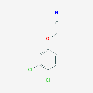 molecular formula C8H5Cl2NO B2580599 2-(3,4-Dichlorophenoxy)acetonitrile CAS No. 38949-69-8