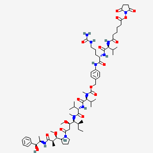 molecular formula C68H105N11O17 B2580650 SC-VC-Pab-mmae 