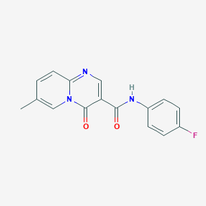N-(4-fluorophenyl)-7-methyl-4-oxo-4H-pyrido[1,2-a]pyrimidine-3-carboxamide
