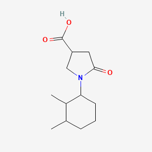 1-(2,3-Dimethylcyclohexyl)-5-oxopyrrolidine-3-carboxylic acid