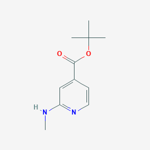 B2580713 Tert-butyl 2-(methylamino)pyridine-4-carboxylate CAS No. 2248395-05-1