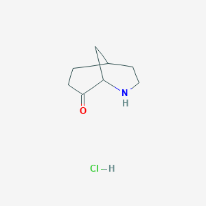 2-Azabicyclo[3.3.1]nonan-8-one hydrochloride