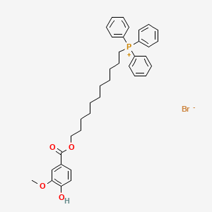molecular formula C37H44BrO4P B2580964 Mito-apocynin (C11) 