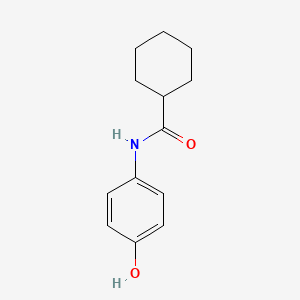 molecular formula C13H17NO2 B2581664 N-(4-hydroxyphenyl)cyclohexanecarboxamide CAS No. 548763-46-8