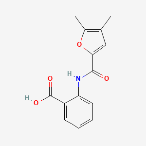 2-[(4,5-Dimethyl-furan-2-carbonyl)-amino]-benzoic acid