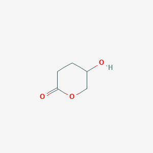 molecular formula C5H8O3 B2581806 5-羟基四氢-2H-吡喃-2-酮 CAS No. 33691-73-5