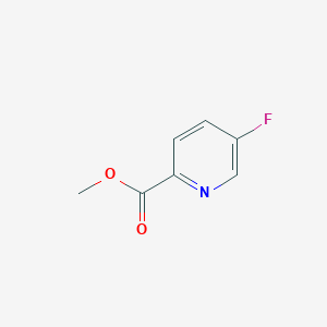 molecular formula C7H6FNO2 B025819 Methyl 5-Fluoropyridine-2-carboxylate CAS No. 107504-07-4