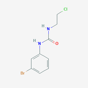 molecular formula C9H10BrClN2O B2582132 1-(3-Bromophenyl)-3-(2-chloroethyl)urea CAS No. 146257-17-2