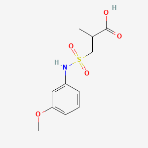molecular formula C11H15NO5S B2582137 C11H15NO5S CAS No. 1018528-60-3