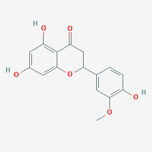 molecular formula C16H14O6 B025823 Homoeriodictyol (+/-)- CAS No. 107657-60-3